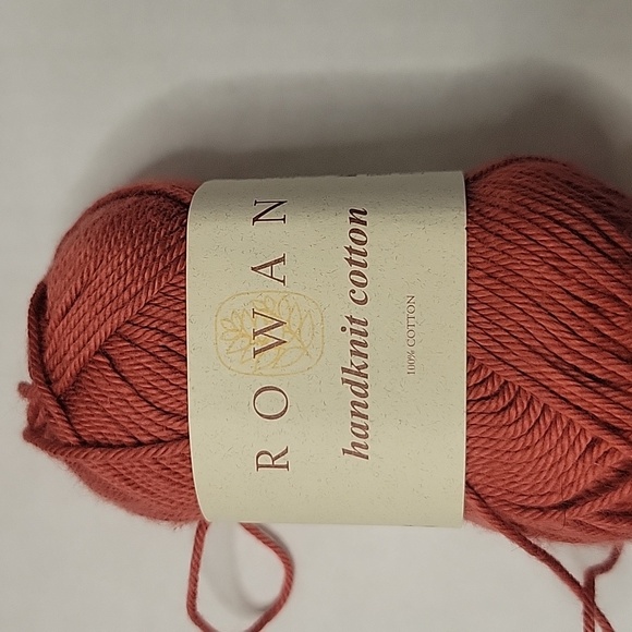 6 Skeins Rowan Handknit Cotton Yarn in  Color 343 - Picture 2 of 4